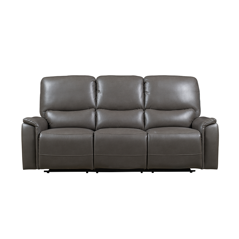Set de canapele extensibile electrice din imitație de piele cu design modular