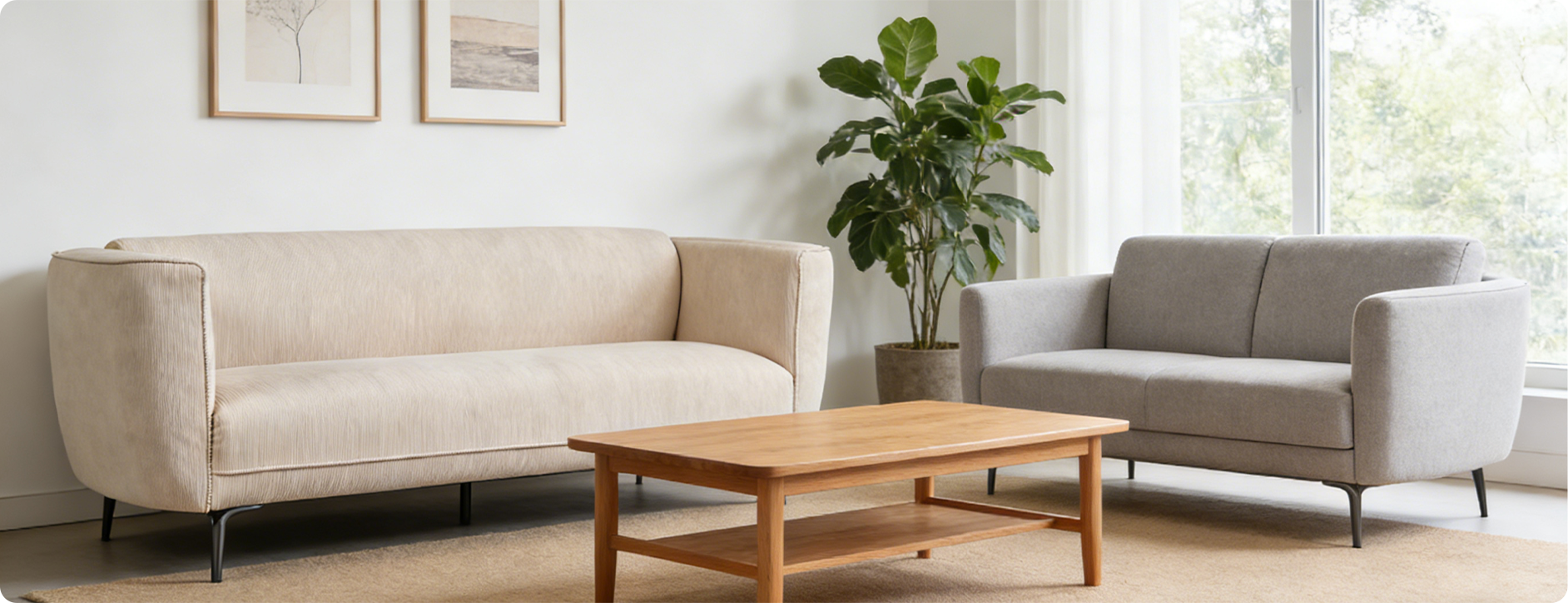 Love Seat și canapea
