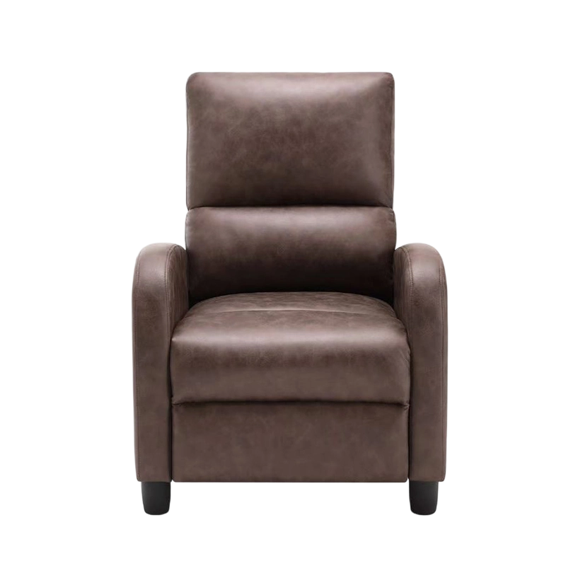 Recliner din microfibră Împingeți înapoi scaunul club