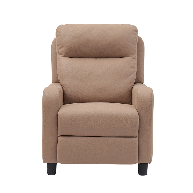 Recliner din microfibră Împingeți înapoi scaunul club