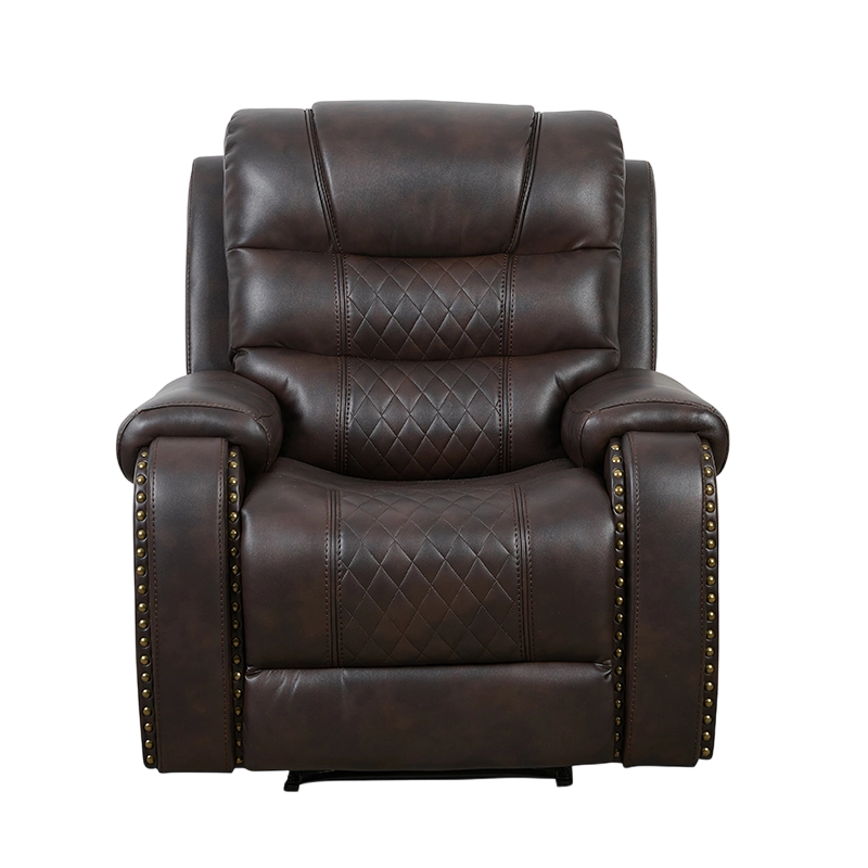 Recliner electric din imitație din piele 